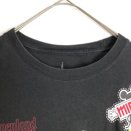 Disney  ディズニー　ミッキー　ビッグプリント　半袖　Tシャツ