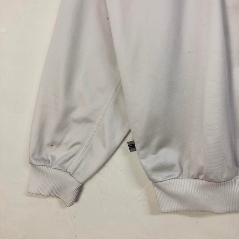 1836 アディダス　カレッジ　ジャージ　トラックジャケット　刺繍　ロゴ　白 1836 アディダス カレッジ ジャージ トラックジャケット 刺繍