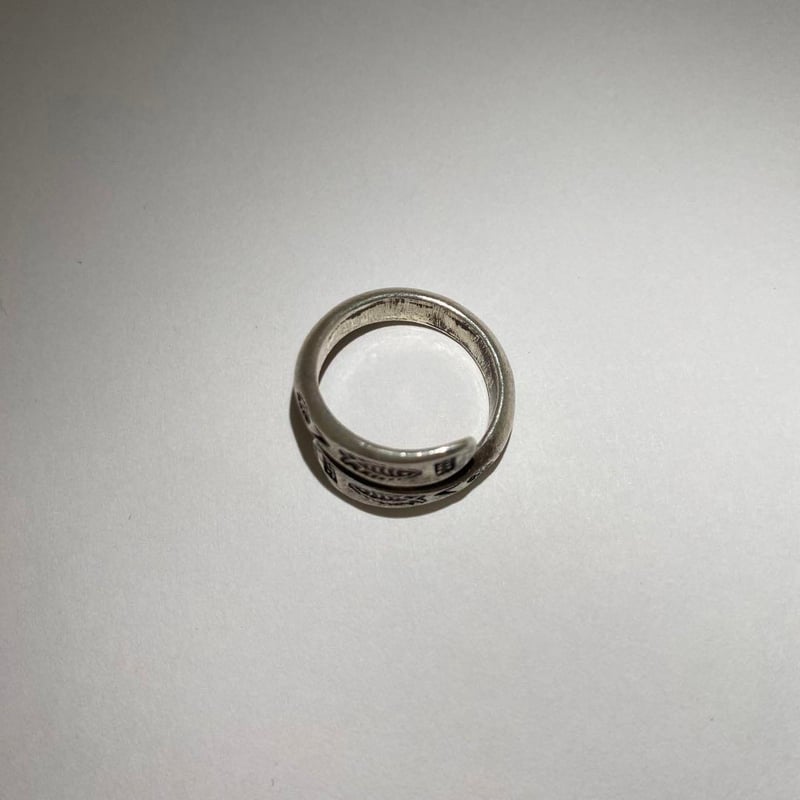 KARENSILVER カレン シルバー 民族 ハンドメイド 魚 柄 リング 指輪