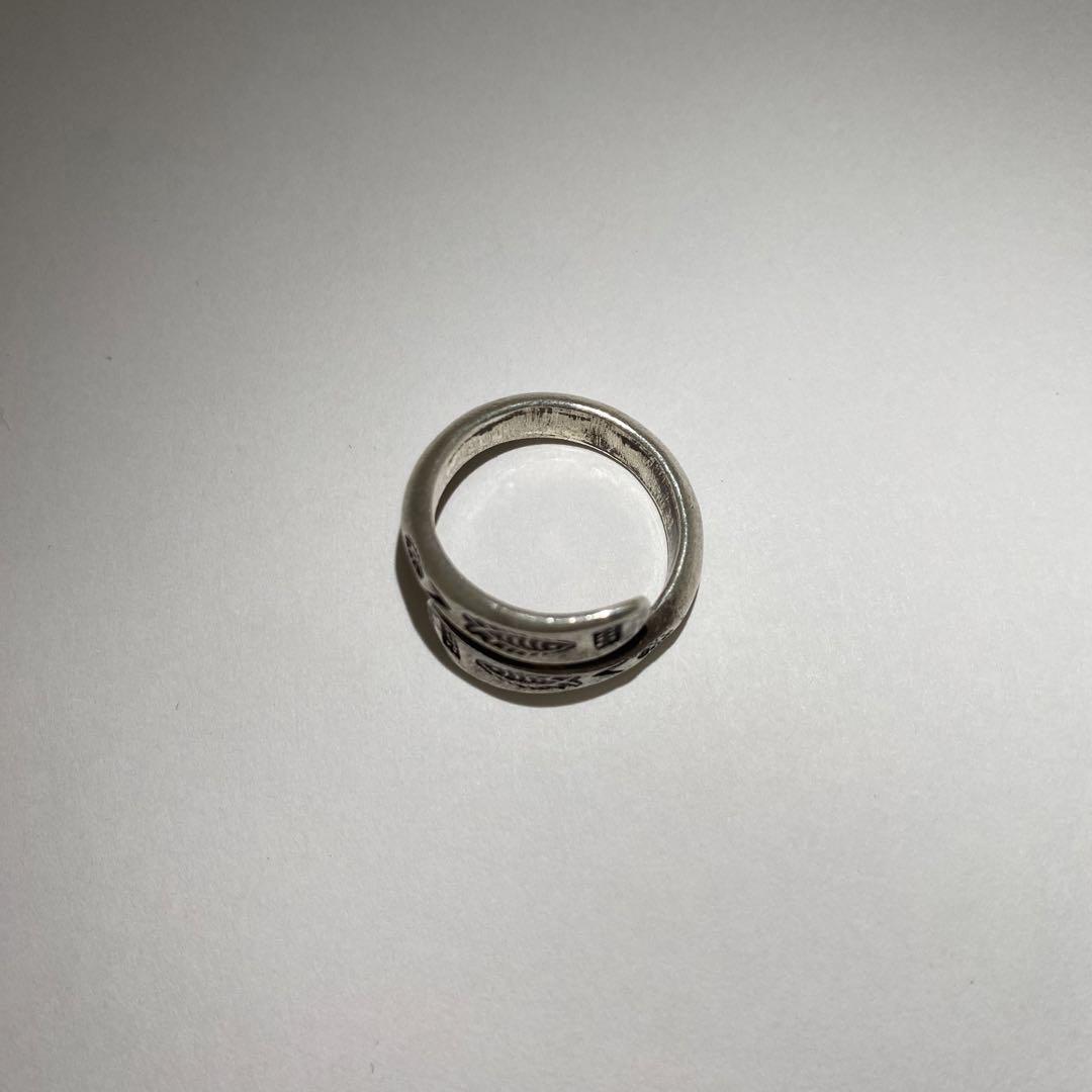 KARENSILVER カレン シルバー 民族 ハンドメイド 魚 柄 リング 指輪