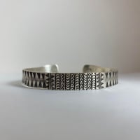 KARENSILVER カレンシルバー　カレン族　バングル　ブレスレット　ハンドメイド　925