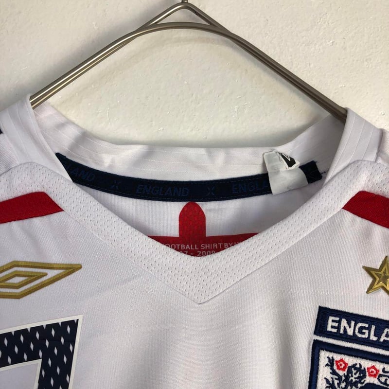 正規品 イングランド代表 ベッカム サッカーユニフォーム　ゲームシャツ　アンブロ UMBRO アンブロ イングランド代表 ベッカム ユニフォーム ゲーム