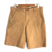 Carhartt カーハート　ロゴタグ　ダック地　ハーフパンツ　ショートパンツ　36