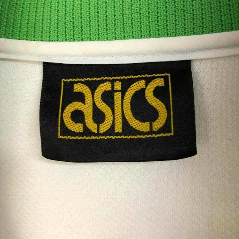 希少品 美品 90s asics FOOTBALL GEAR ロゴ刺繍 ジャージ