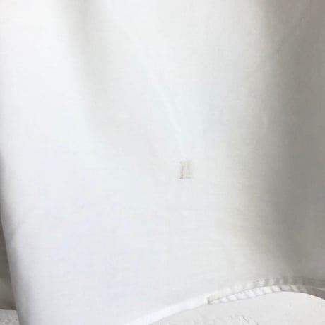 Lauren ラルフローレン　長袖　シャツ　ロゴ　刺繍　白