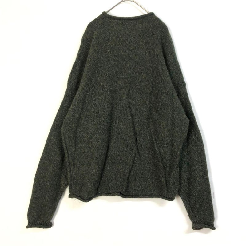 Woolrich ウールリッチ ニット セーター ウール 緑 | PEACE TOWN