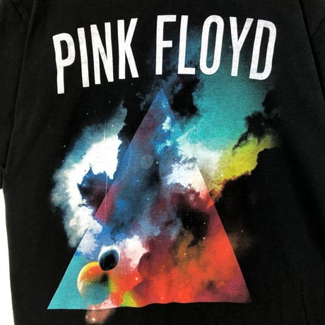 PINK FLOYD　バンドT ビッグプリント　半袖　Tシャツ　黒
