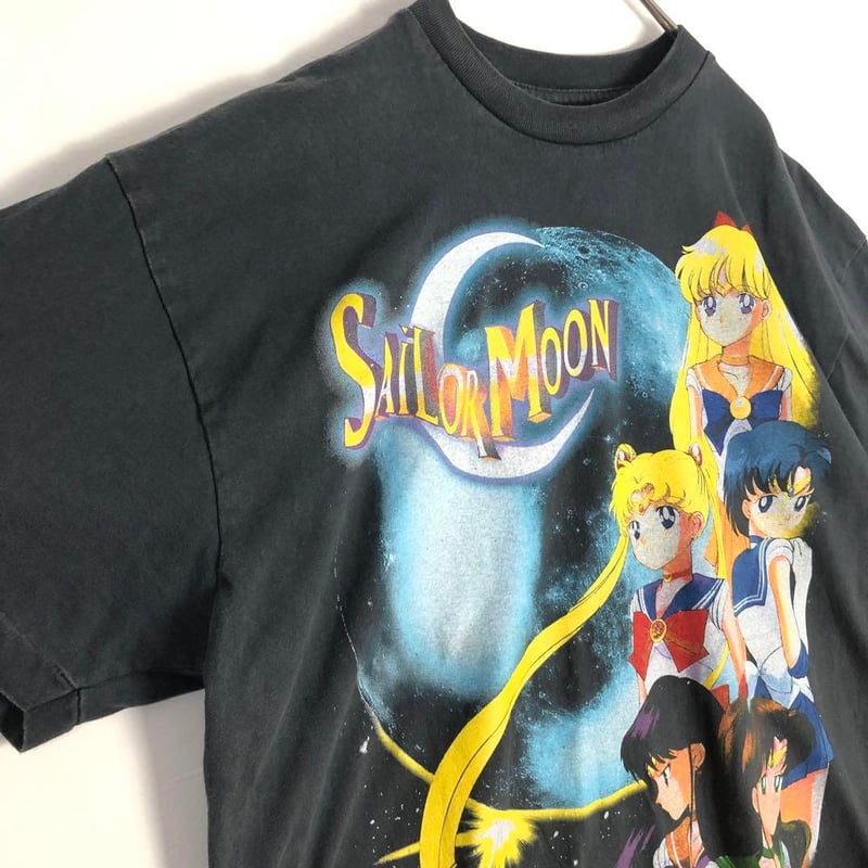 BOOTLEG セーラームーン シングルステッチ ビッグプリント アニメ T