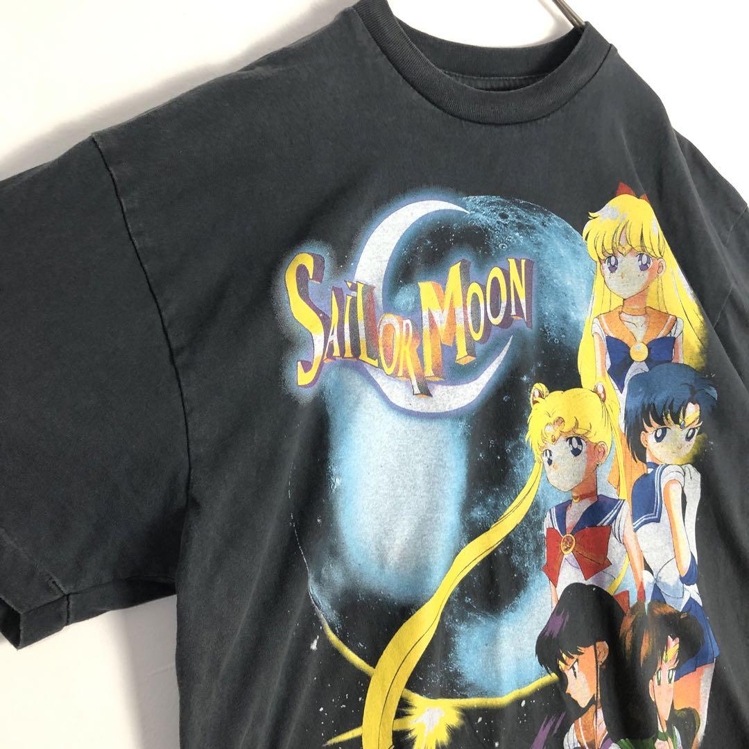 BOOTLEG セーラームーン シングルステッチ ビッグプリント アニメ T