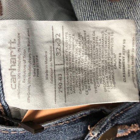 メキシコ製　Carhartt  カーハート　デニム　ペインター　パンツ　インディゴ