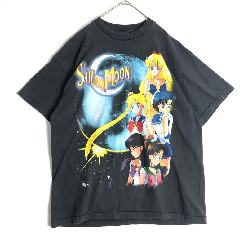 BOOTLEG セーラームーン シングルステッチ ビッグプリント アニメ T