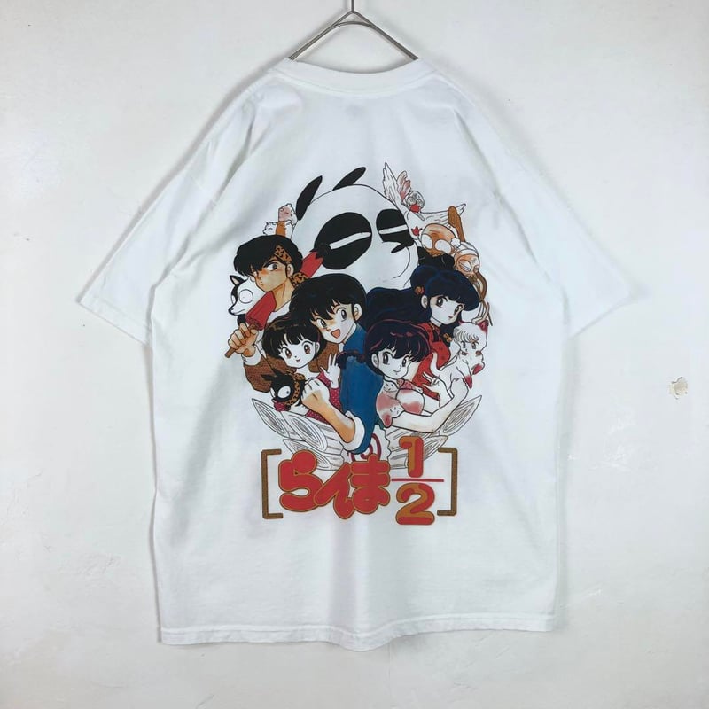 BOOTLEG らんま1/2 半袖 アニメ Tシャツ ビッグプリント | PEACE TOWN