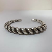 KARENSILVER　カレンシルバー　カレン族　ツイスト　重量　バングル　ブレスレット　925