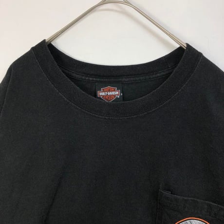 ハーレーダビッドソン　両面　プリント　ビッグロゴ　半袖　Tシャツ