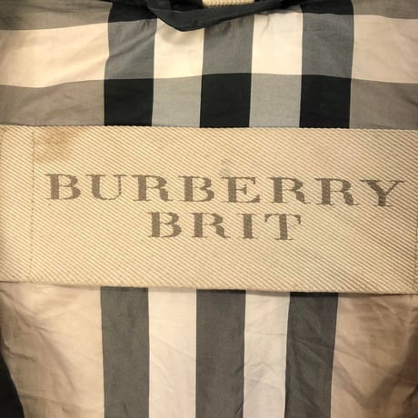 Burberry Brit　ダウンジャケット　コート　ロング　ナイロン