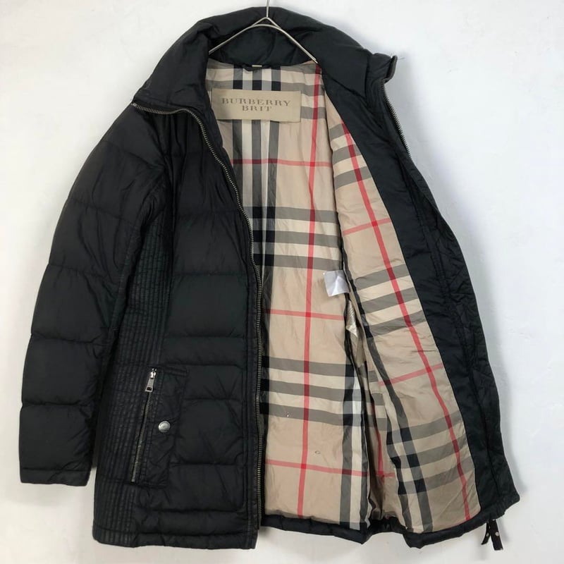 Burberry Brit ダウンジャケット コート ロング ナイロン | PEACE TOWN