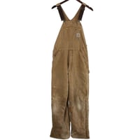 Carhartt カーハート　ダック　オーバーオール　キャメル