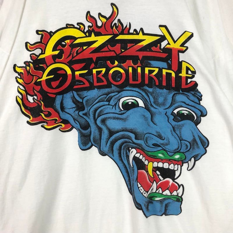 BOOTLEG Ozzy Osbourne オジー・オズボーン 両面 ビッグプリント ロンT