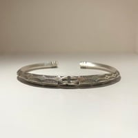 KARENSILVER　カレンシルバー　カレン族　バングル　ブレスレット　ハンドメイド　925