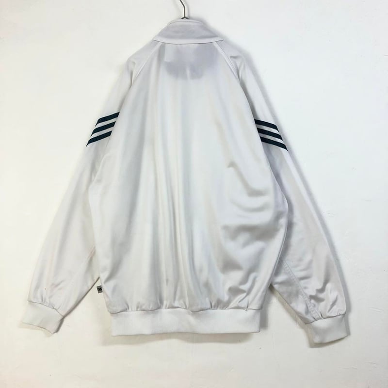 90s adidas アディダス トラックジャケット デサント製 白タグ 90s adidas アディダス トラックジャケット デサント製 白タグ