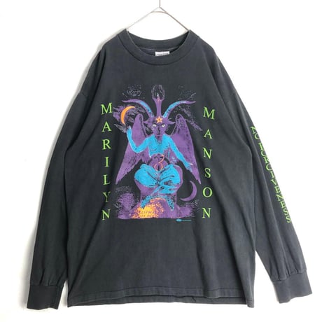 BOOTLEG　Marilyn Manson マリリンマンソン　ロンT 黒