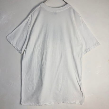 anvil  バタフライ　蝶　ホワイト　キラキラ　ビッグプリント　Tシャツ