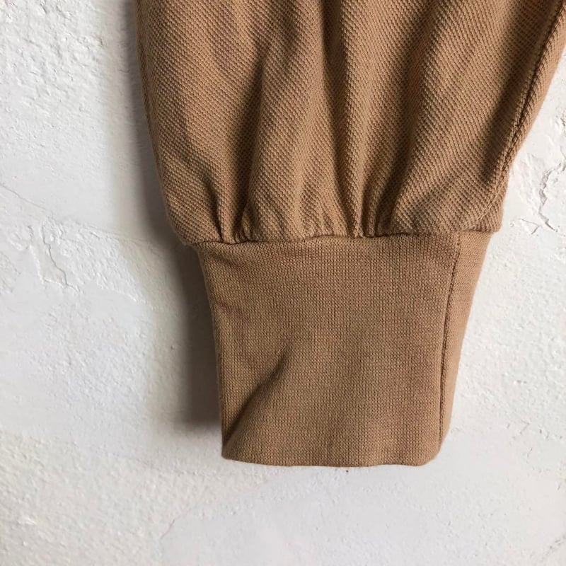 80's イングランド製 Burberry バーバリー 刺繍 ロゴ 長袖