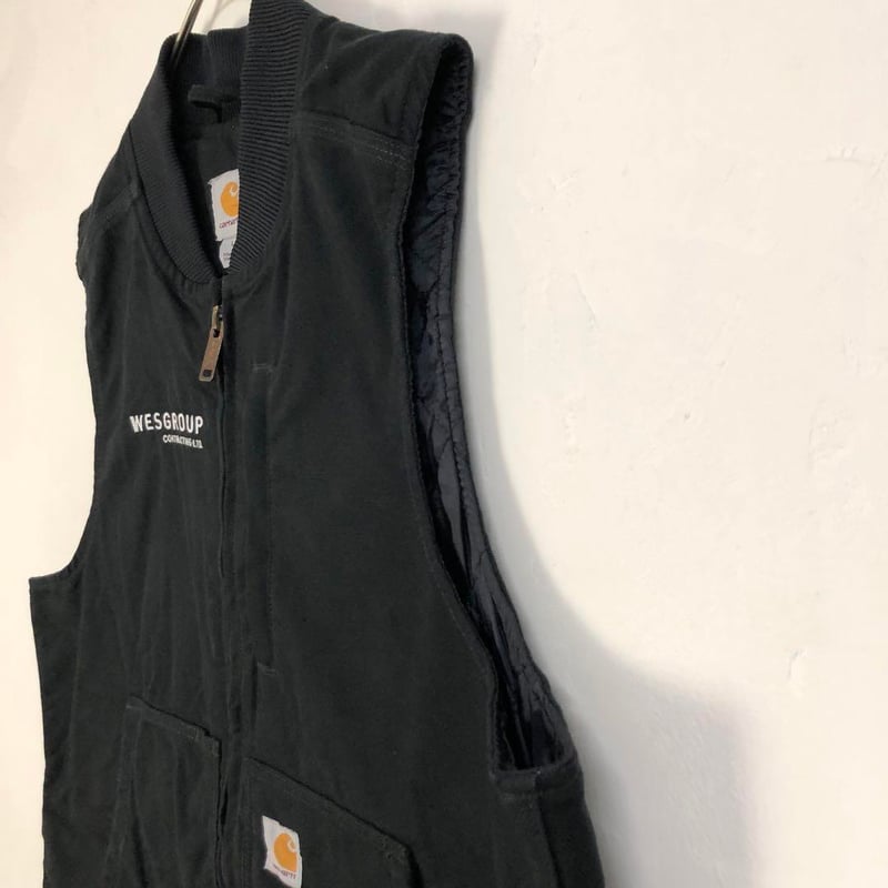 Carhartt ブラック ベスト Lサイズ WESGROUPロゴ 【公式通販】
