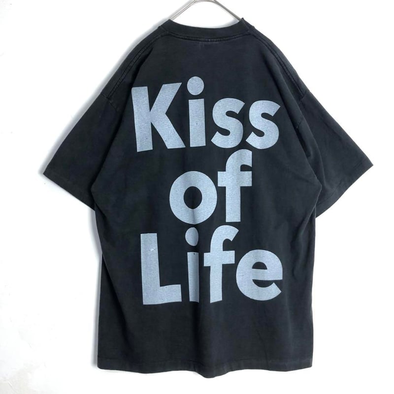 BOOTLEG SADE シャーデー シングルステッチ ビッグプリント Tシャツ 黒