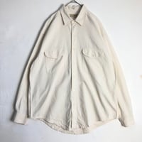 70s - 80s USA製　エルエルビーン　長袖　シャツ　アイボリー