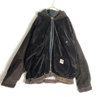 Carhartt カーハート　リメイク　再構築　コーデュロイ　ジャケット　パッチワーク