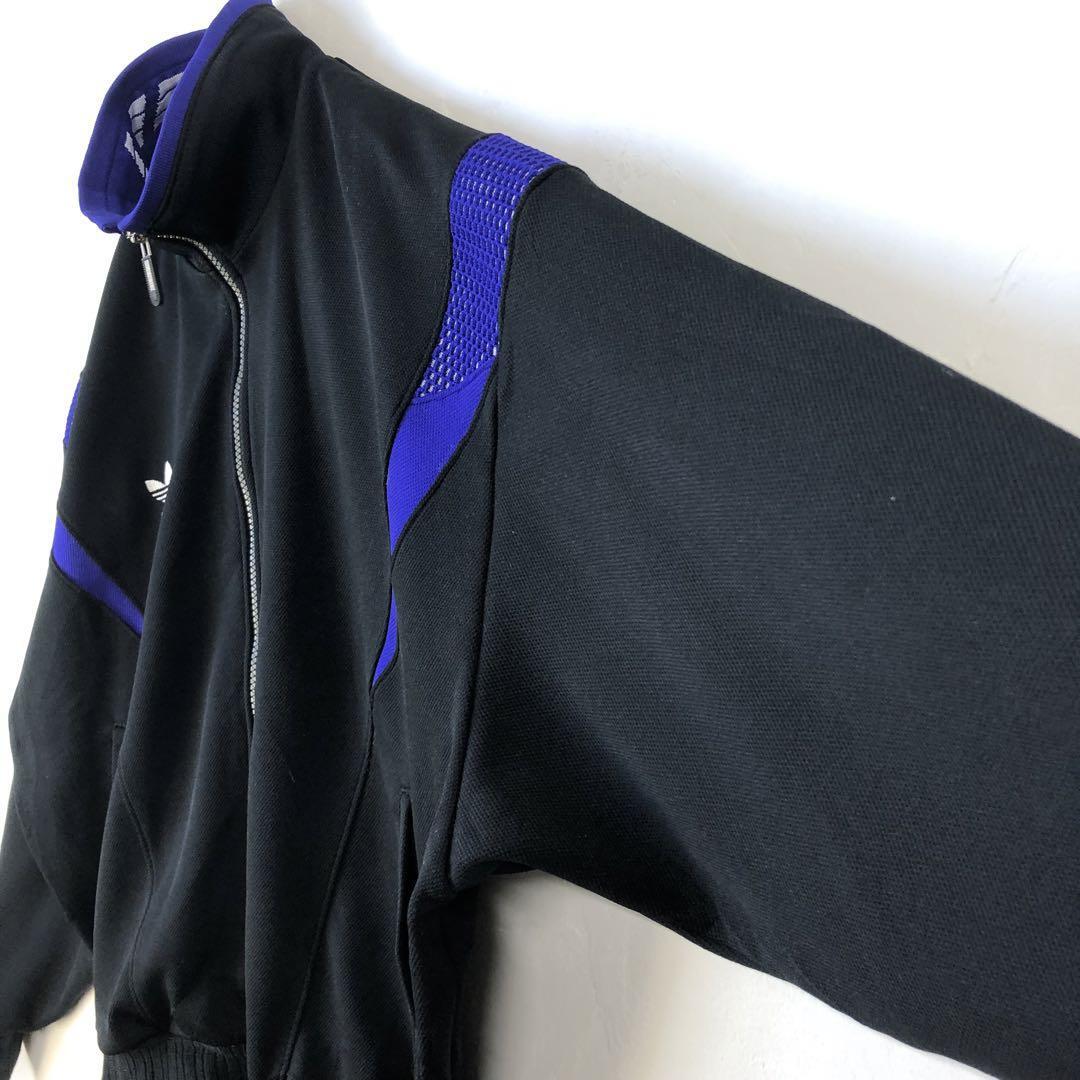 デサント製 アディダスオリジナルス ジャージ トラックジャケット 刺繍