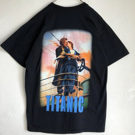 BOOTLEG TITANIC タイタニック　シングルステッチ　ビッグプリント　半袖　Tシャツ