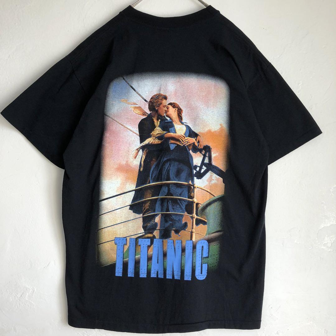 BOOTLEG TITANIC タイタニック シングルステッチ ビッグプリント 半袖