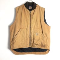 Carhartt　カーハート　ロゴタグ　ダック　ベスト