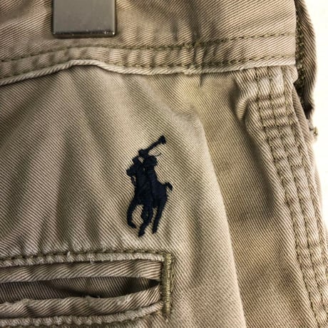 Ralph Lauren ラルフローレン　刺繍ロゴ　ハーフ　ショートパンツ
