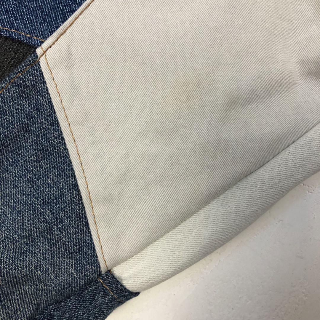 カーハート リメイク 再構築 ジャケット ロゴ 切替 パッチワーク