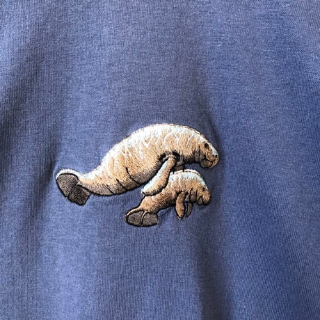 USA製　90s シングルステッチ　刺繍　キッズ　Tシャツ