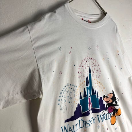 90s　USA製　Disney オールドディズニー　ミッキー　Tシャツ