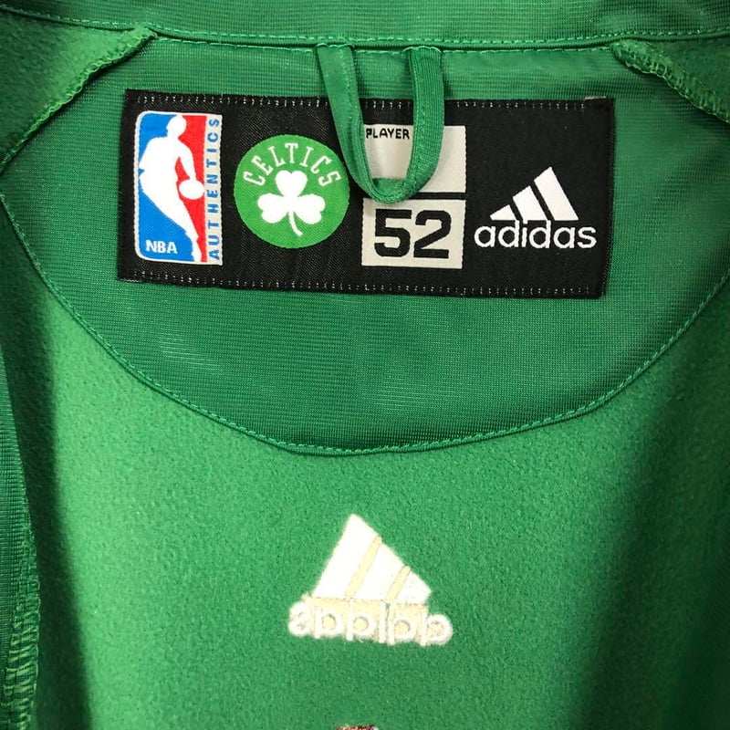 アディダス NBA セルティックス ジャージ ゆるだぼ 刺繍 緑 アディダス NBA セルティックス ジャージ ゆるだぼ 刺繍 緑