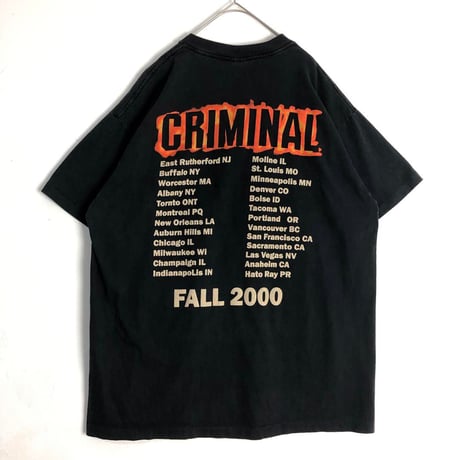 BOOTLEG　EMINEM 　エミネム　シングルステッチ　ビッグプリント　Tシャツ　黒