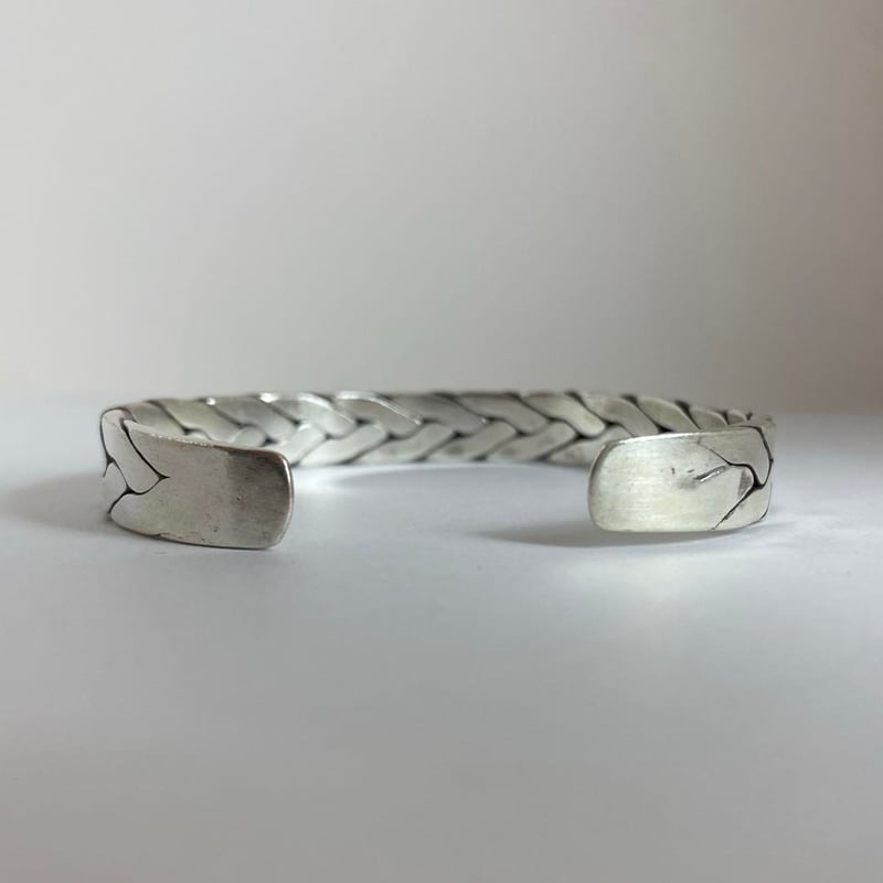 KARENSILVER カレン シルバー カレン族 バングル 編み込み