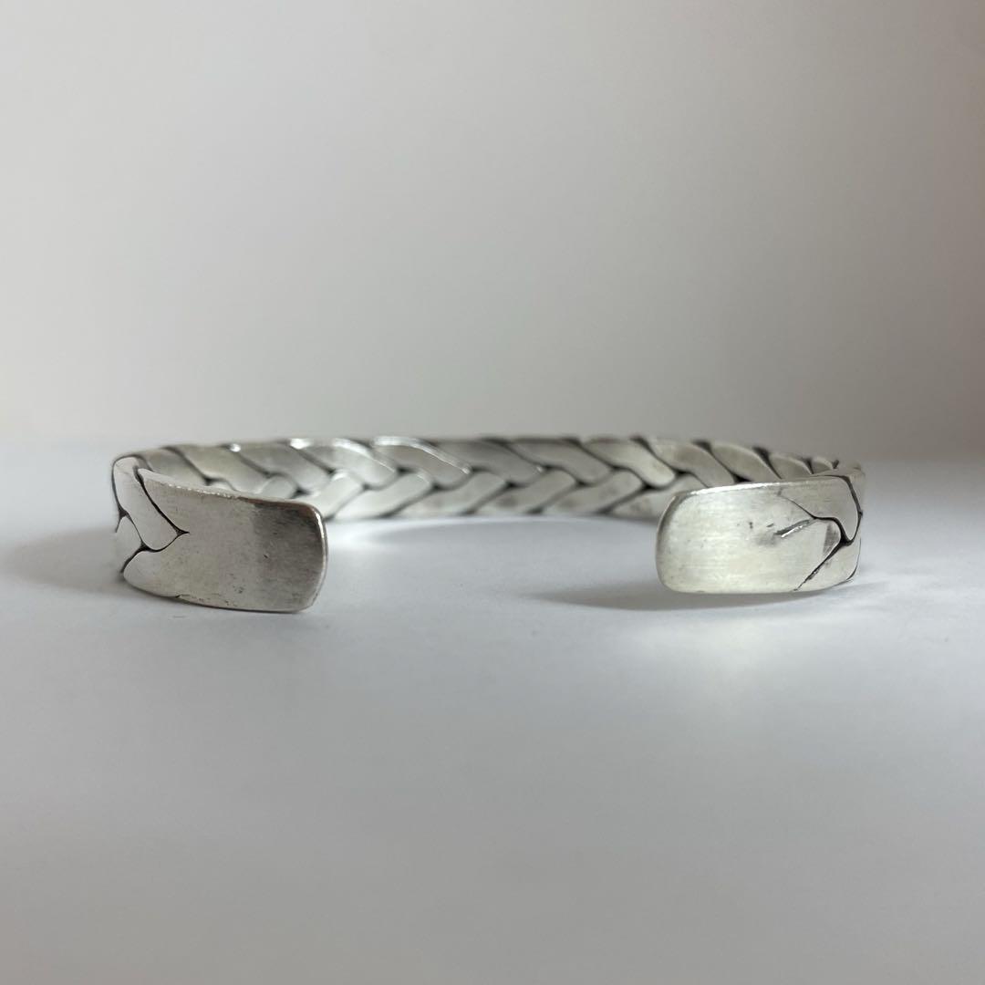 KARENSILVER カレン シルバー カレン族 バングル 編み込み