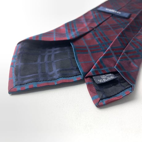 Burberry バーバリー　イタリア製　ネクタイ　チェック　シルク