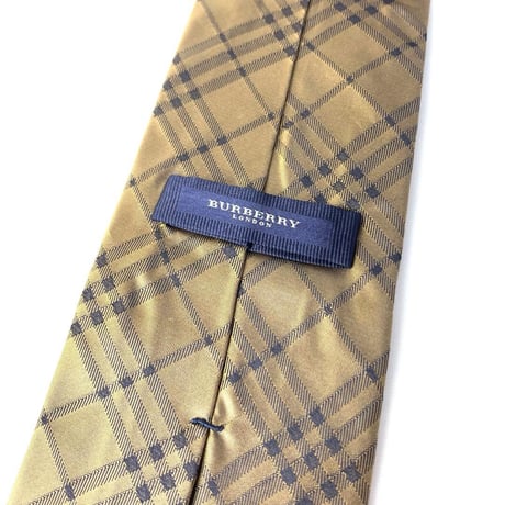 Burberry バーバリー ロンドン　シルク　ネクタイ　チェック