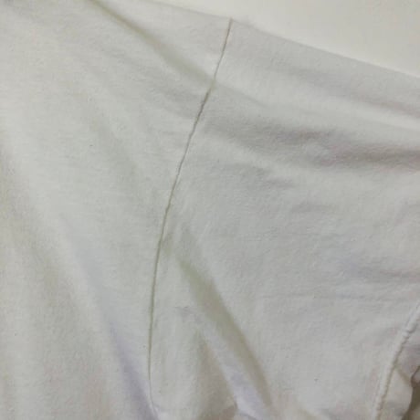 00s フルーツオブザルーム　サッカー　ビッグロゴ　半袖　Tシャツ　白