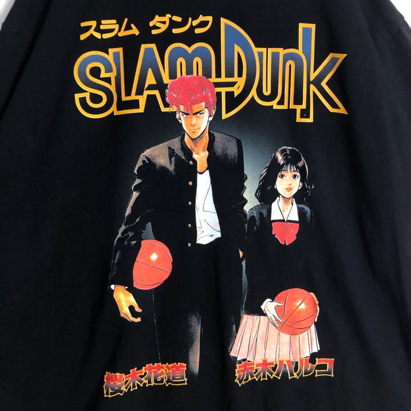 BOOTLEG Slam Dunk スラムダンク アニメ Tシャツ ビッグプリント | PEA