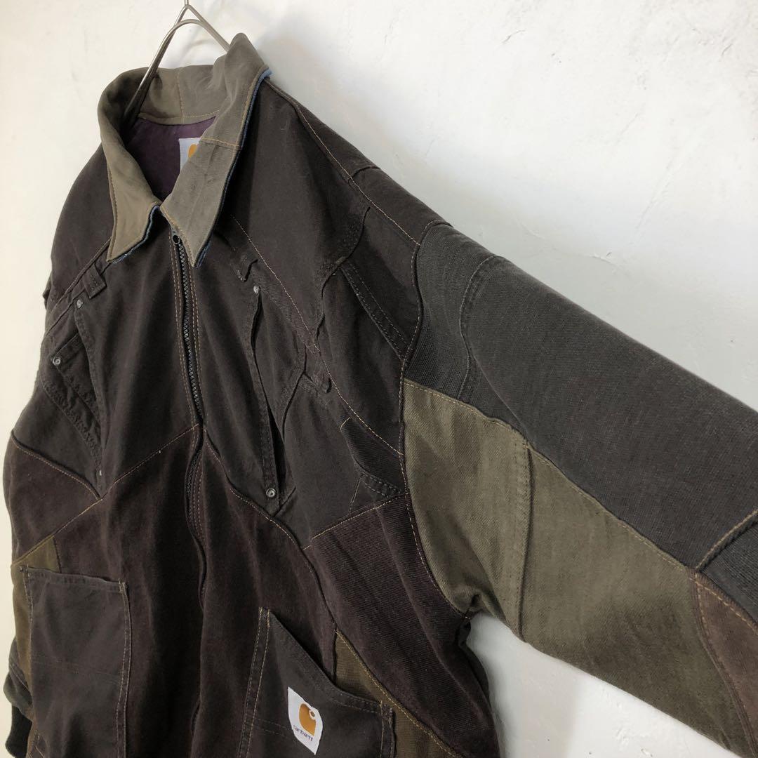 3255 カーハート リメイク 再構築 コーデュロイ ジャケット パッチ
