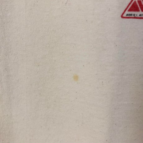 USA製　90s シングルステッチ　地球　砂時計　ビッグロゴ　Tシャツ