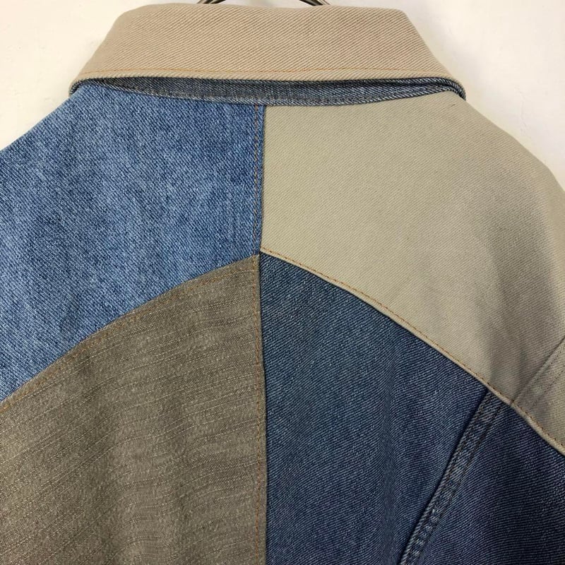 カーハート リメイク 再構築 ジャケット ロゴ 切替 パッチワーク